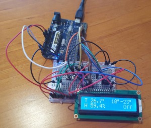 Arduino Prototype of Temperature Driven Fan